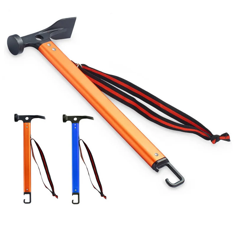 Многофункциональный молоток для палатки из алюминия кемпинга | Инструменты