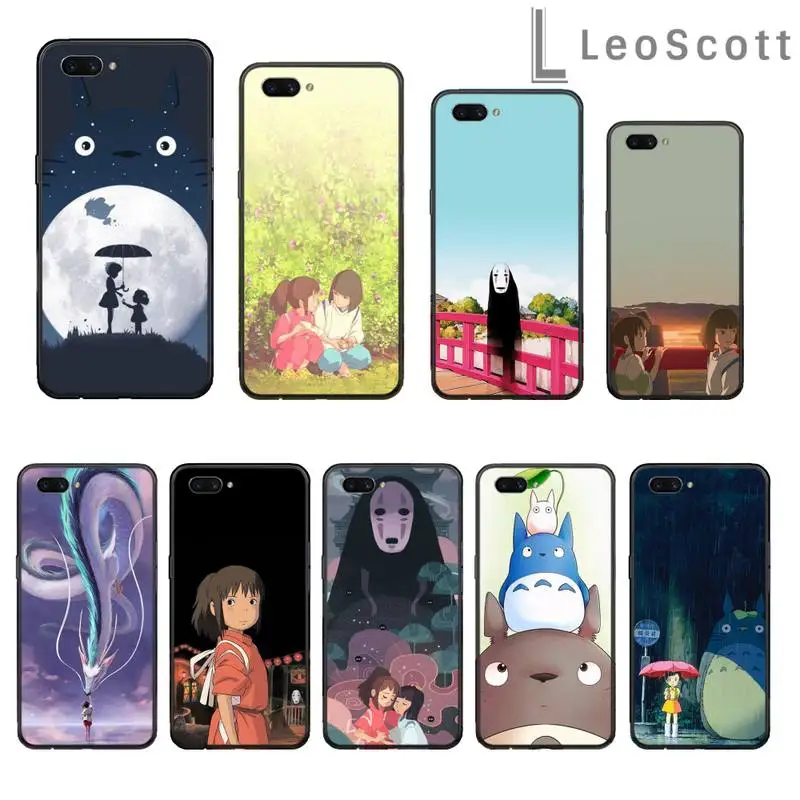 

Spirited Away Japan anime cartoon Phone Case For OPPO R9 R11 R15 R17 RENO Realme S PLUS Normal 2z 3 5 C2 pro