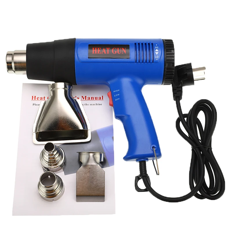 

Air Gun Heat Gun 1800W Hot Air Gun For Soldering Hair Dryer Building Hot Air Nozzle For Construction Hair Dryer Industrial Tools