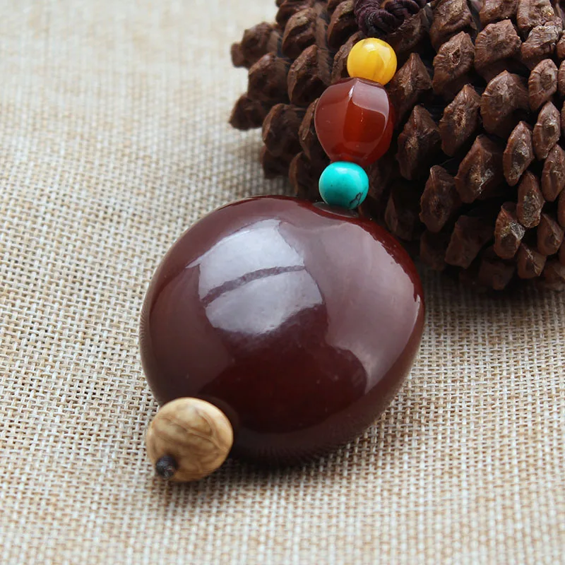 Модное этническое ожерелье камни винтажная тарелка ручная работа sanwoods винтажные