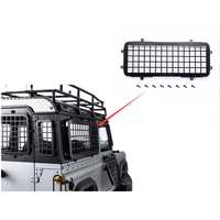 112 metal stereo car window mesh side window mesh installation for defender d90 rc car accessories upgrade parts crawler