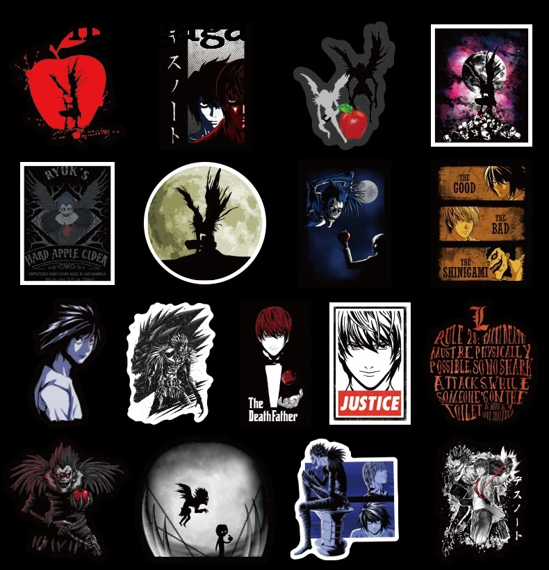 

Homegaga 50pcs Notes Anime sticker waterproof for diy laptop guitar sticker phone motorcycle car Scrapbooking sticker D3067