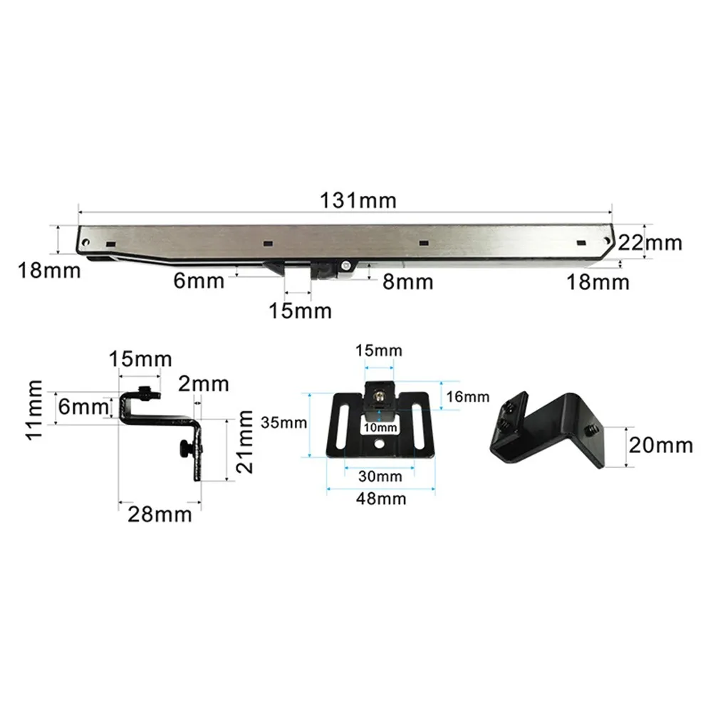 

USER-FRIENDLY Close Mechanism Close Mechanism Damper For Sliding Barn Door