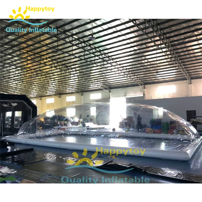 Палатка для бассейна прозрачная устойчивая к ветру|Игровые палатки| |