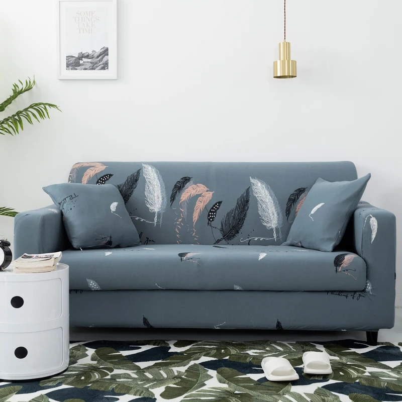 Геометрические диван крышка эластичный стрейч современные кресла диван крышку диванных чехлов для Гостиная мебель протектор 1/2/3/4 местный - Цвет: color 16