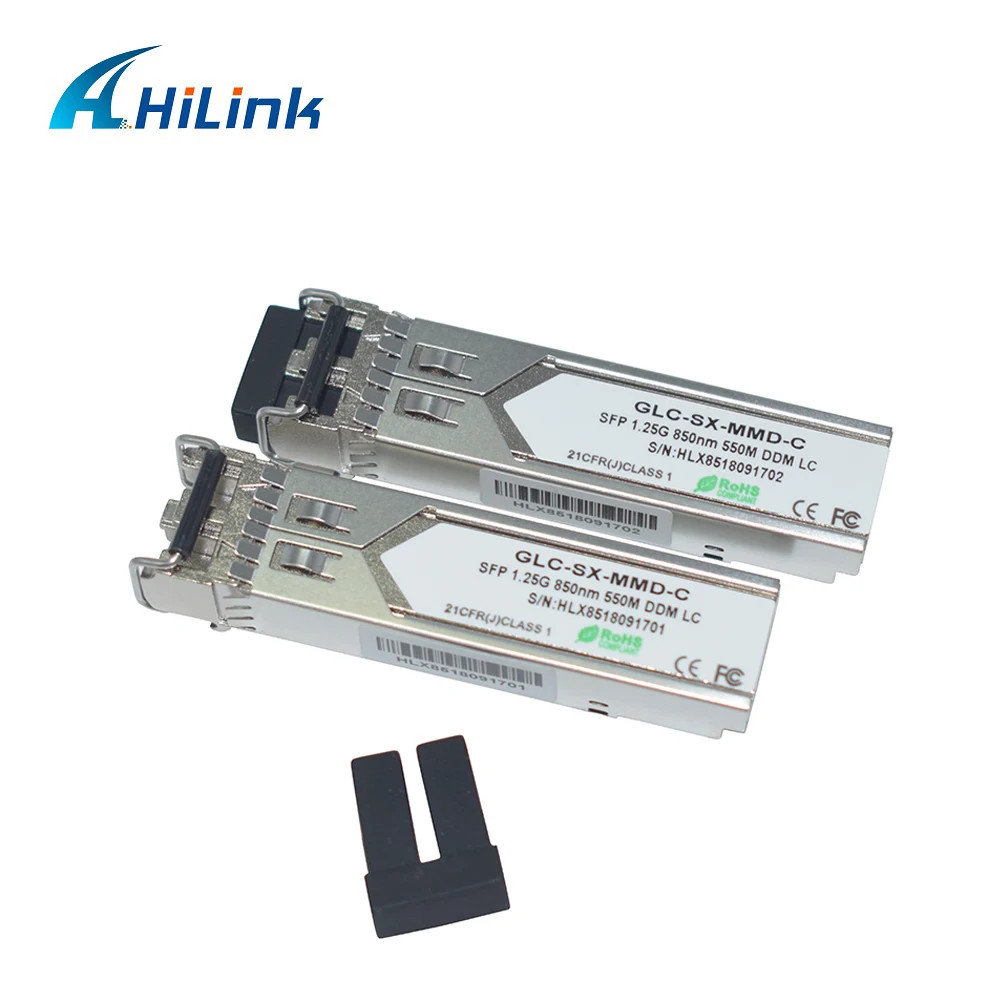 Hilink GLC SX MM 1 25G 1000BASE GE SFP Трансивер 850nm 550M|sfp transceiver| |