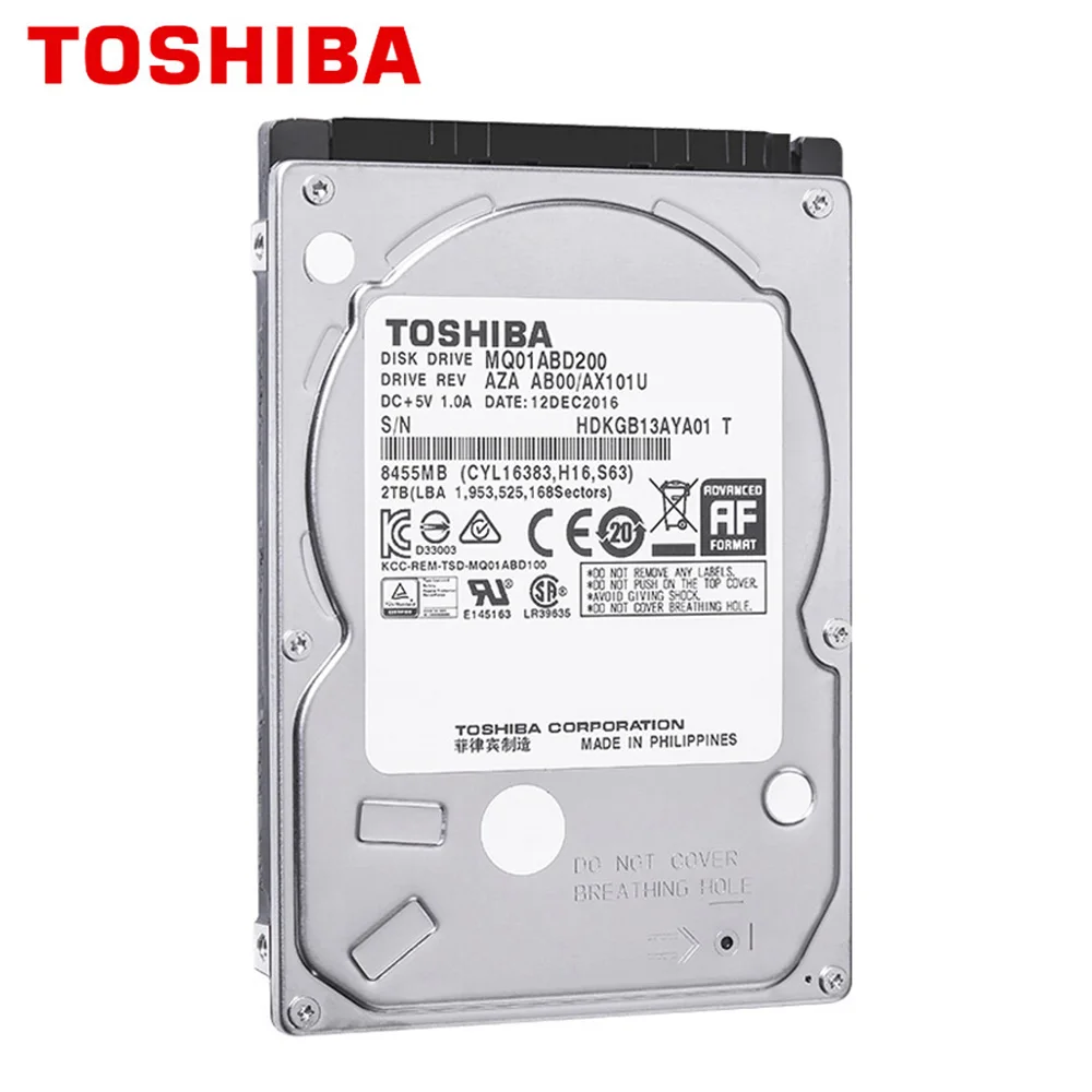 Внутренний жесткий диск TOSHIBA 1 ТБ 2 4 5 '飘 М HDD Кэш память для ноутбука 7 мм 9 15 SATA3