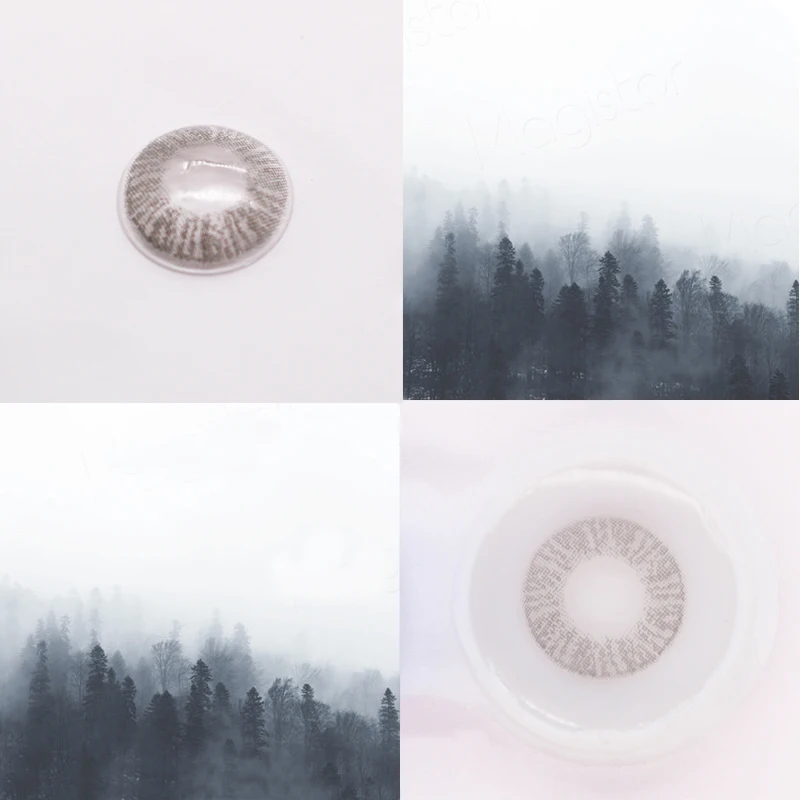 1 пара косметических контактных линз контактные линзы для маленьких зрачков