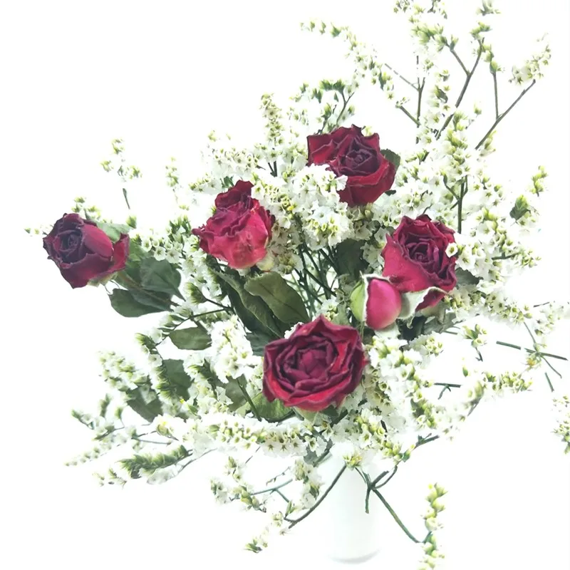

Dried Flower Bouquet Rose Starry Home Hotel Homestay Decoration Valentine's Day Gift Window Decoration Shooting Props
