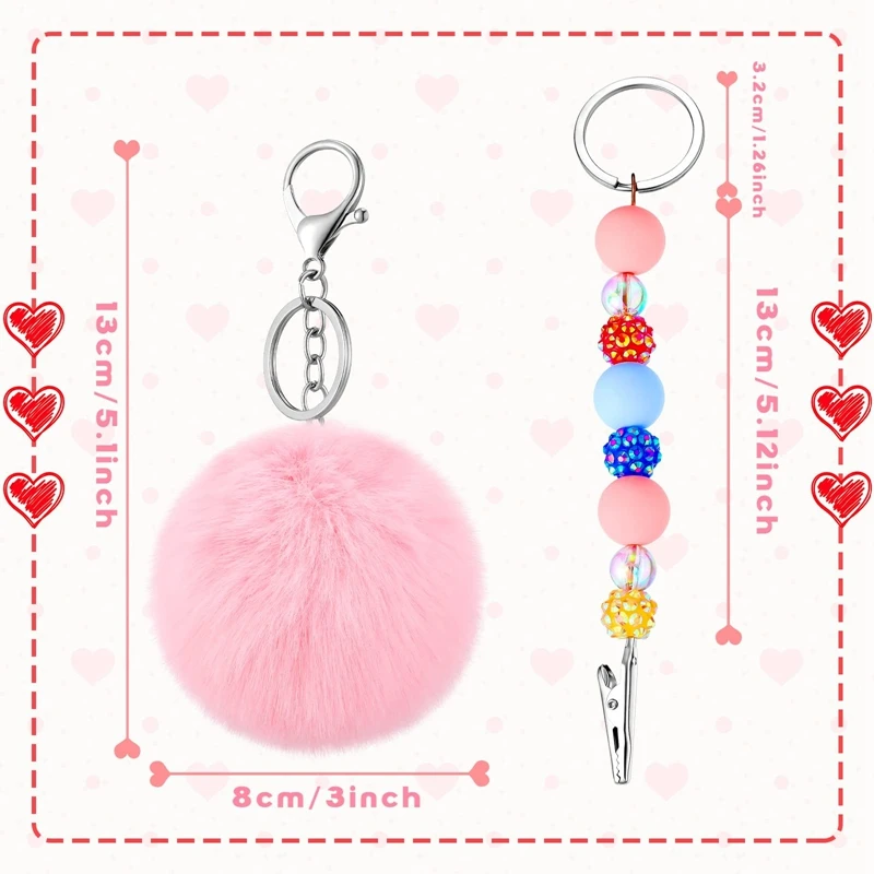 4 шт. съемник для кредитных карт с помпоном | Канцтовары офиса и дома