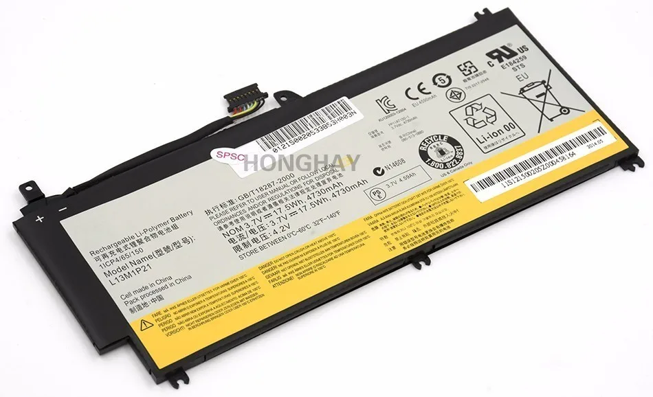 Honghay L13M1P21 аккумулятор для планшета lenovo Miix 2 8 дюймов планшетный ПК L13L1P21 3,7 в 17.5WH 4730 мАч Miix 2-8 дюймов 8 дюймов