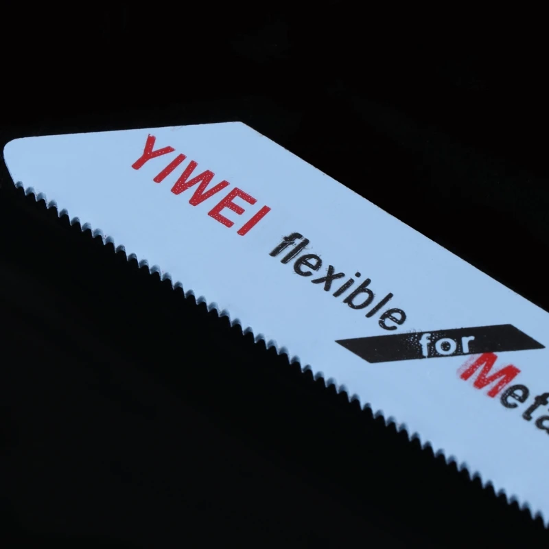 

5 Pcs S522EF 100mm 4\" BIM Reciprocating Sabre Saw Blades Set Flexible For Metal