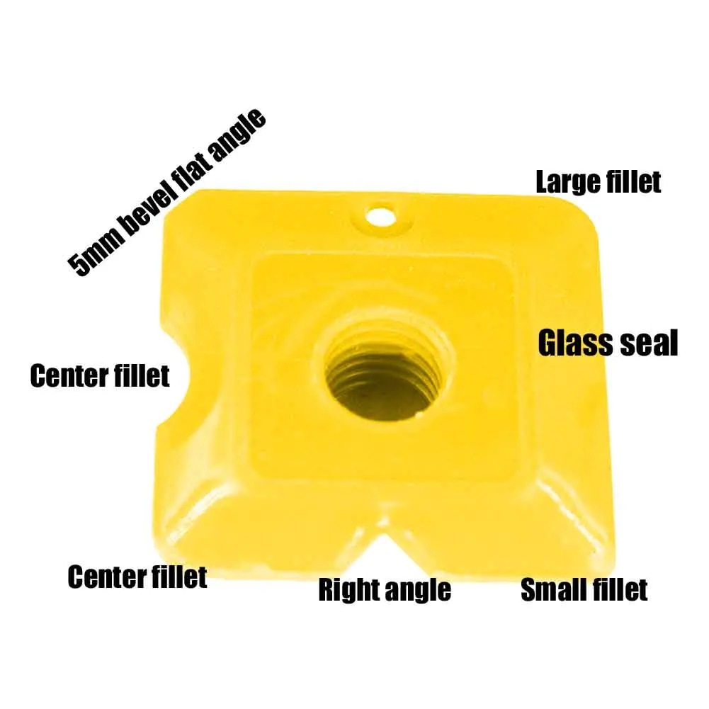 

5pcs Tile Grout Scraper Repairing Nozzle Applicator Door Window Bathroom Caulking Tool Kit Smooth Edge Sealant Home Brick Joints