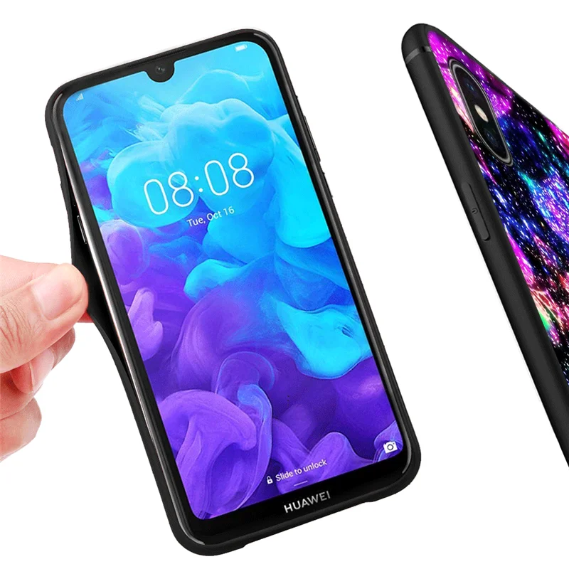 

Colorful Vintage Flower Floral Phone Cover For Huawei Honor 8S P Smart Z Y5 Lite Y6 Prime 2018 2019 Y7 Y9 Prime 2019 Fundas