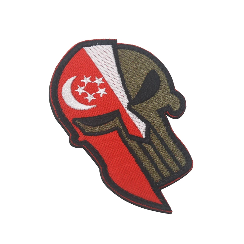 Нашивка с вышивкой национальным флагом патч Военная Тактическая повязка на руку