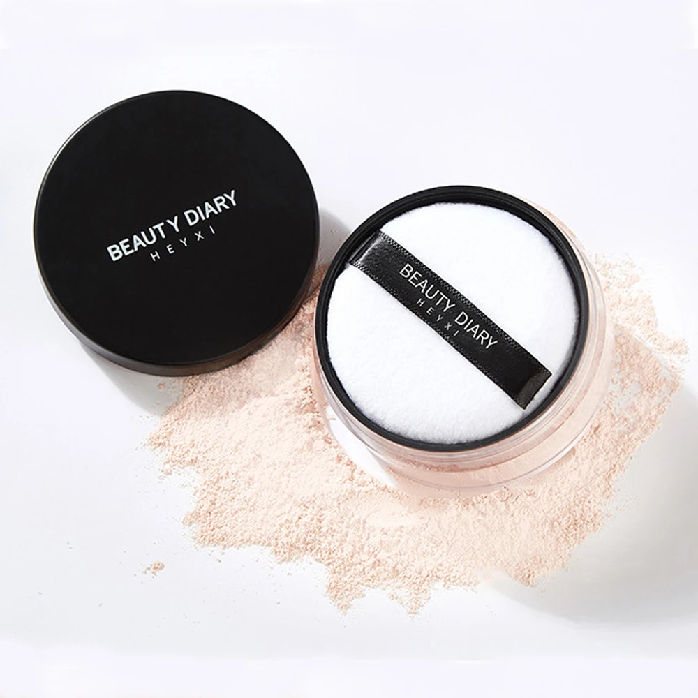 Air touch нежный банан рассыпчатая пудра дыхание отбеливание контроль масла