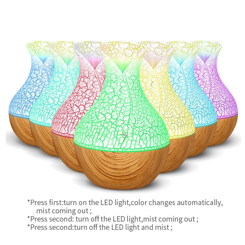 Деревянный Электрический увлажнитель воздуха 130 мл USB|Увлажнители воздуха| |