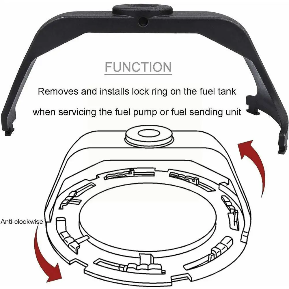 

Automotive Universal Fuel Sender Lock Tool,Easily Remove For For GM Tank and BMW Install Fuel Lock Rings L8S1