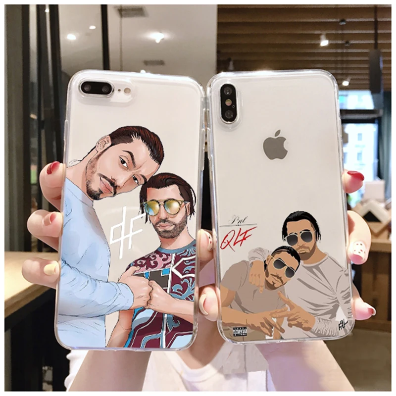 Чехол PNL Rapper Peace N Loves Deux freures Suave из ТПУ для iPhone 6 6s 7 8 Plus 11 Pro X XR XS Max 5 SE 5S чехол