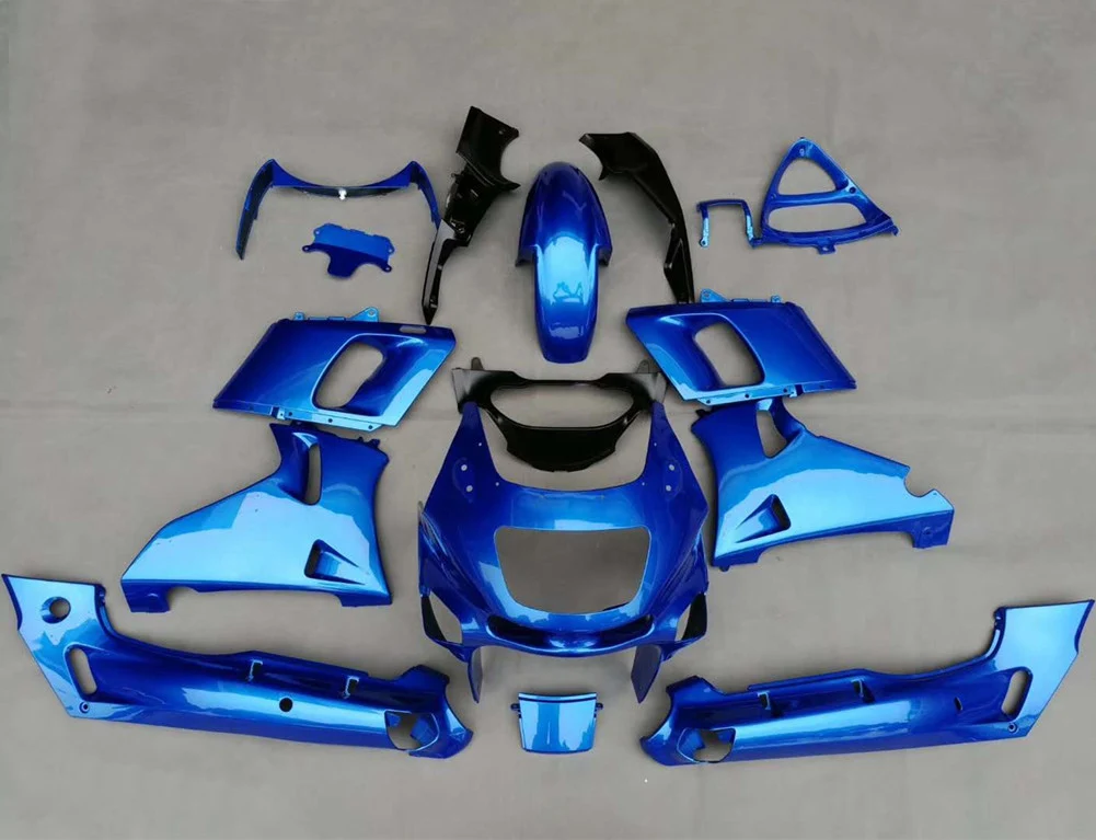 ZZR400 93 07 ZZR600 98 03 искусственные Обтекатели для кузова крыло из АБС пластика
