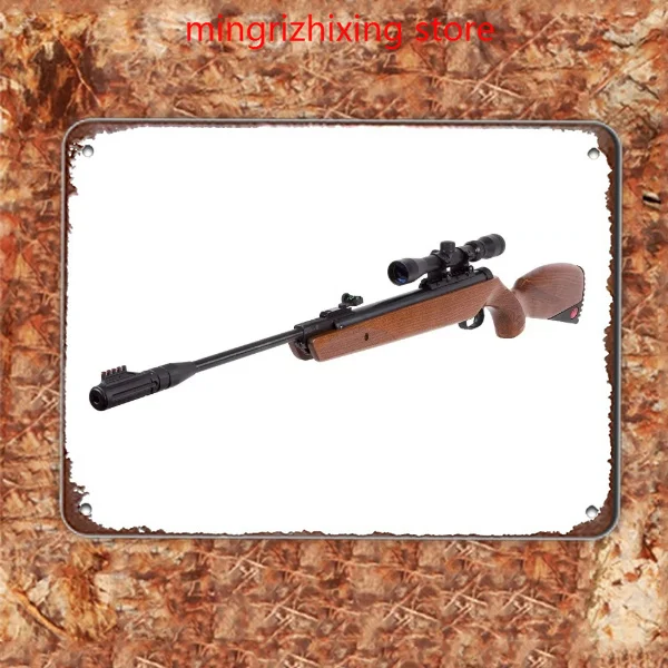 Пневматическая винтовка Umarex Ruger Yukon Magnum .22 W/прицел настенный жестяной знак | Дом и