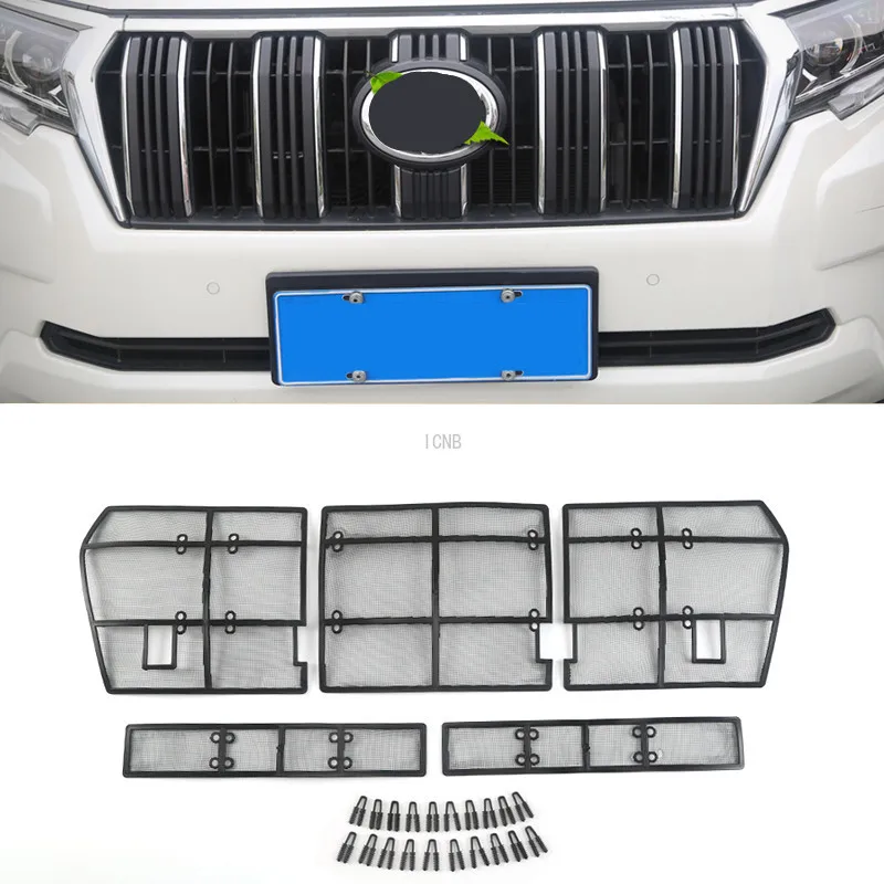 Различные варианты фитингов передней и средней сетки из нержавеющей стали для