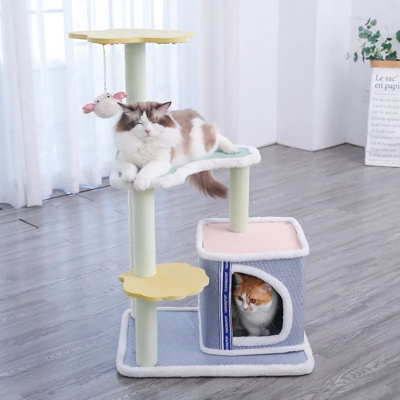 

Cat Climbing Frame Cat Tree Large Cat Tower For Large Cats Cat Litter Cat Tree One Cat Climbing Column Sisal Jumping Platform
