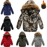 1 2 3 4 5 6 years boys jacket winter heavy kids windbreaker coat keeping warm resist the severe cold children outerwear