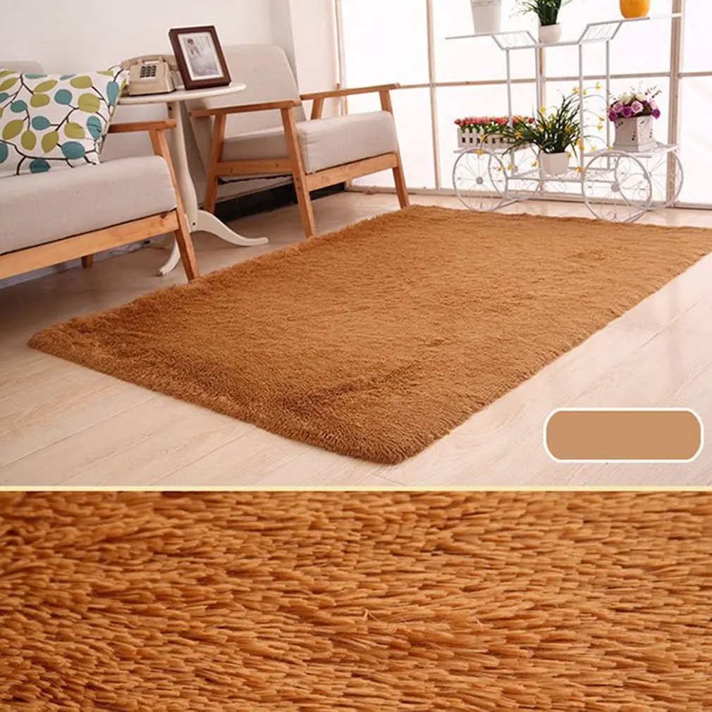 Супер-мягкая шерсть ковер для помещений современный гостиной 50 см * 80 коврики