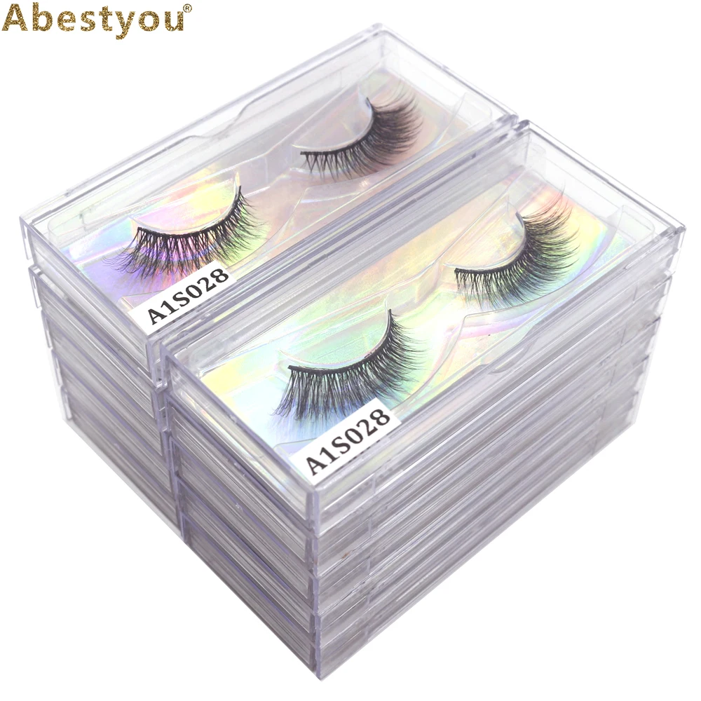 

Abestyou Hot Collection 30 Styles Short Faux Mink Lashes Resuable Soft Strip Eyelashes Big Small Eye Lashes In Luxury Box