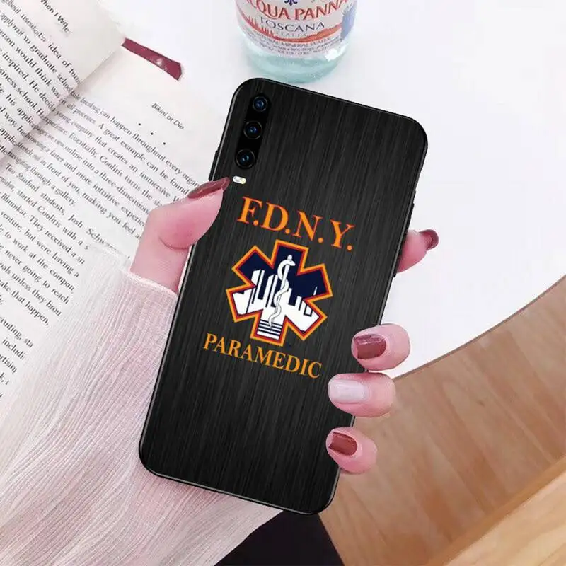 Медицинский спасательный чехол PENGHUWAN EMS черный мягкий для телефона Huawei P30 P20 Mate 20 Pro