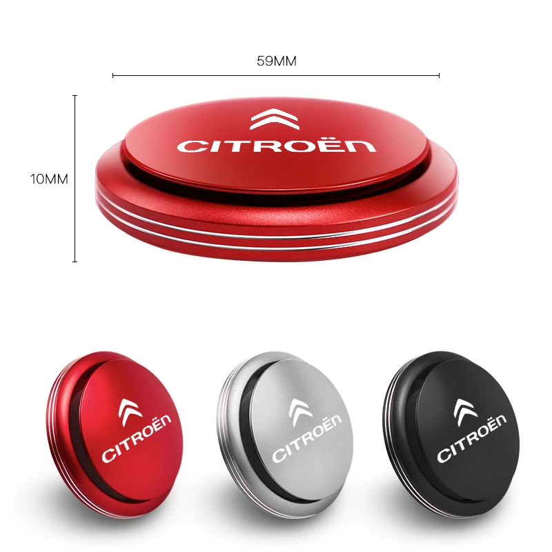 Auto Logo Rotating Car Air Freshener Perfume Interior Parts Decor Aromatherapy For Citroen C4 C3 C5 C1 C2 Berlingo Celysee Grand |