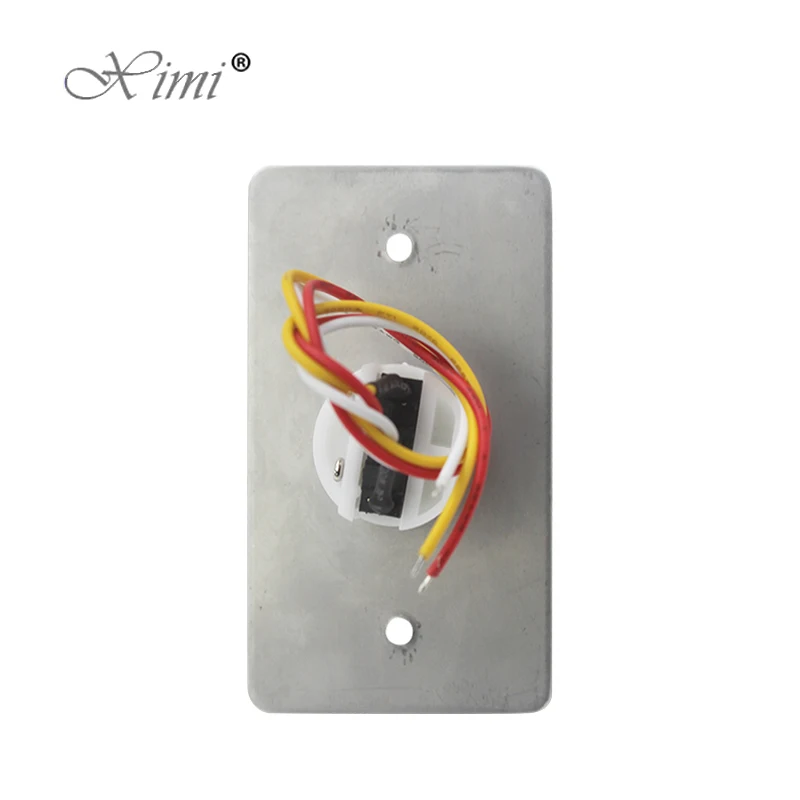 Кнопка выхода 12 В металлическая пластина контроль доступа хорошее качество