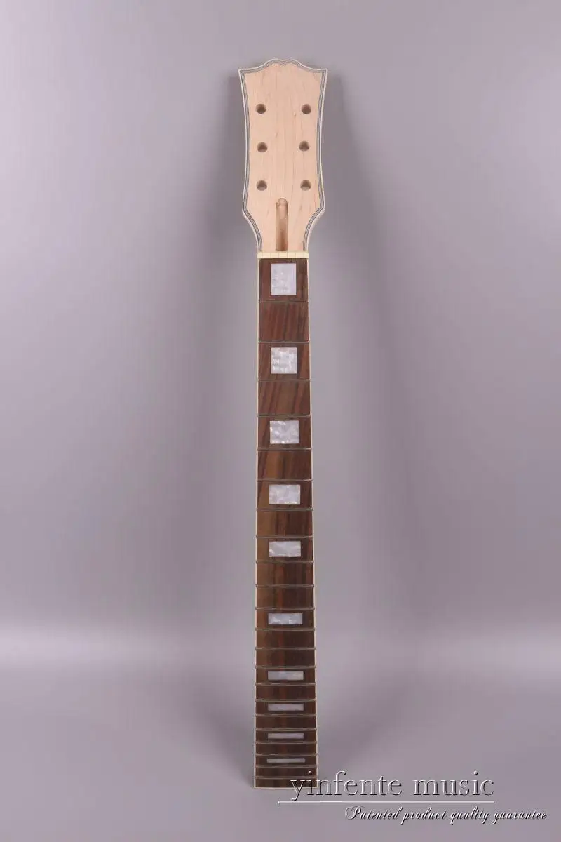 

Electric guitar neck Replacement Fretboard 22 fret Maple Binding Head