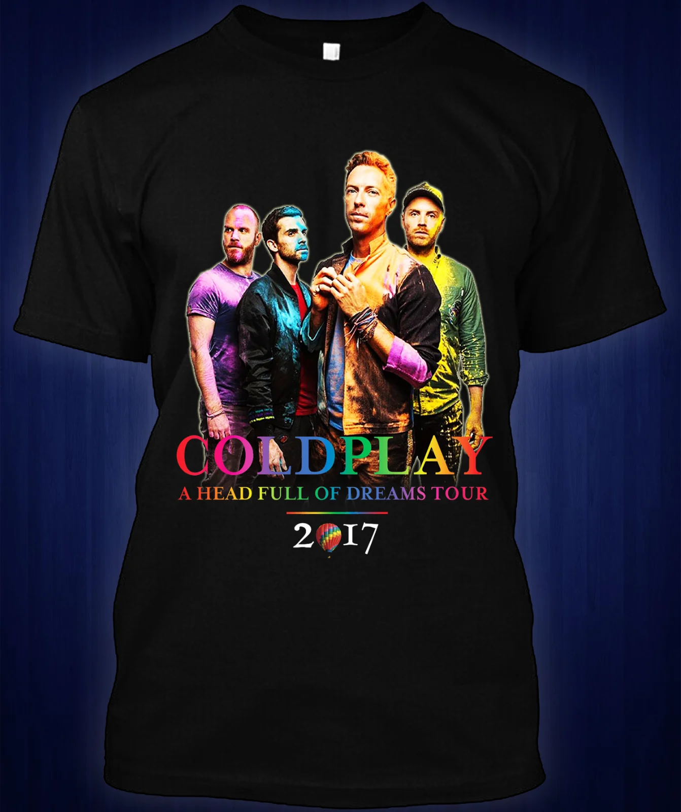 Редкая модель 6799 Coldplay Tour 2017 футболка на заказ размер S 5Xl|Мужские футболки| |