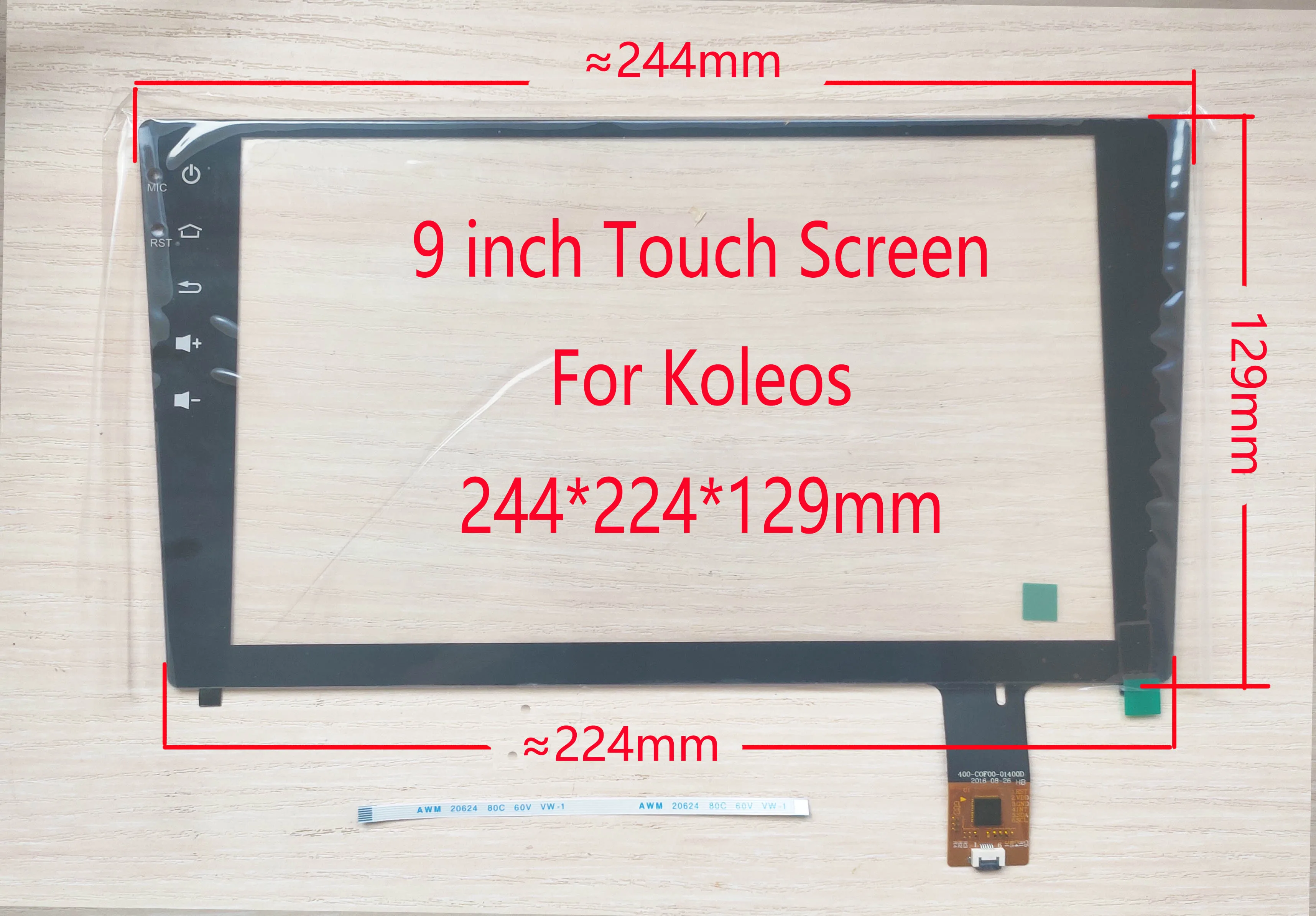 

9-дюймовый сенсорный экран для KOLEOS Forester RAV4 PASSAT CAMRY C3-XR Lamando Escort Tiguan Lavida GT911/928/9271 ZP2011-9