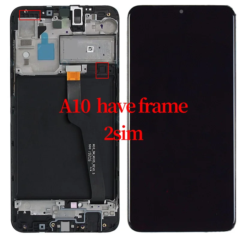 ЖК-дисплей для Samsung A10 A105 A105F A105G сменный дигитайзер сенсорного экрана M10 M105 M105F |