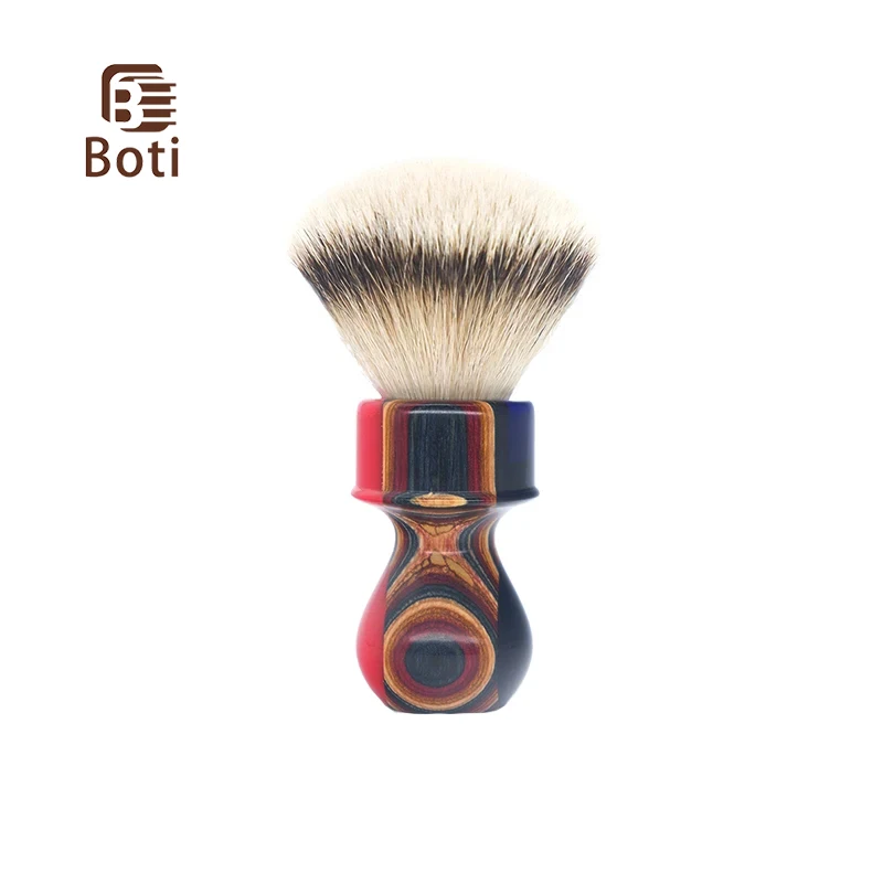 

Boti Brush-New Sunset And Sea And SHD Leader Slivertip Badger Hair Knot Whole Brush Men's Shaving Brush Beard Tool