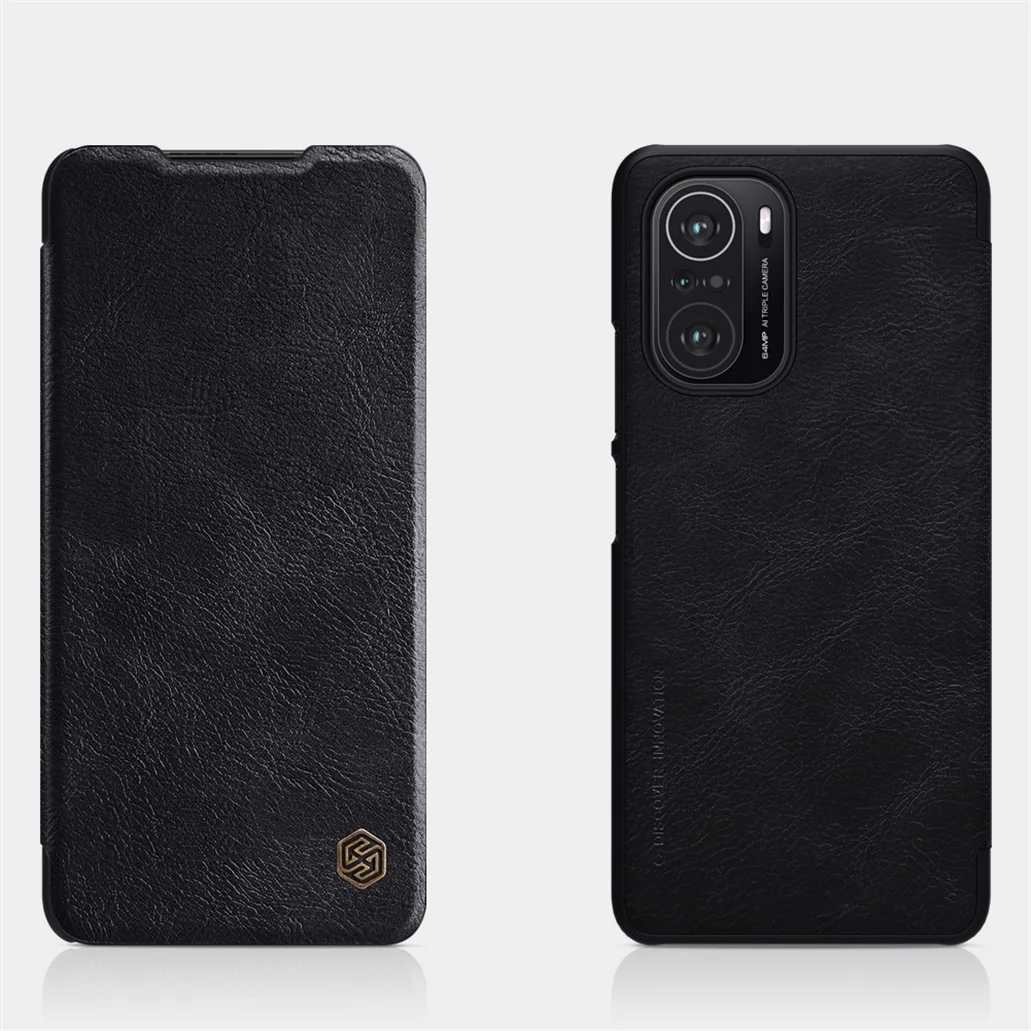 Чехол-книжка для Xiaomi Poco F3 X3 Pro кожаный с отделением карт и кошельком NFC | Мобильные