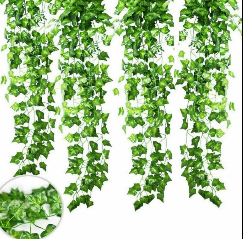 

Artificial Hanging Plant Fake Vine Ivy Leaf Greenery Garland Party Home Wedding Decor