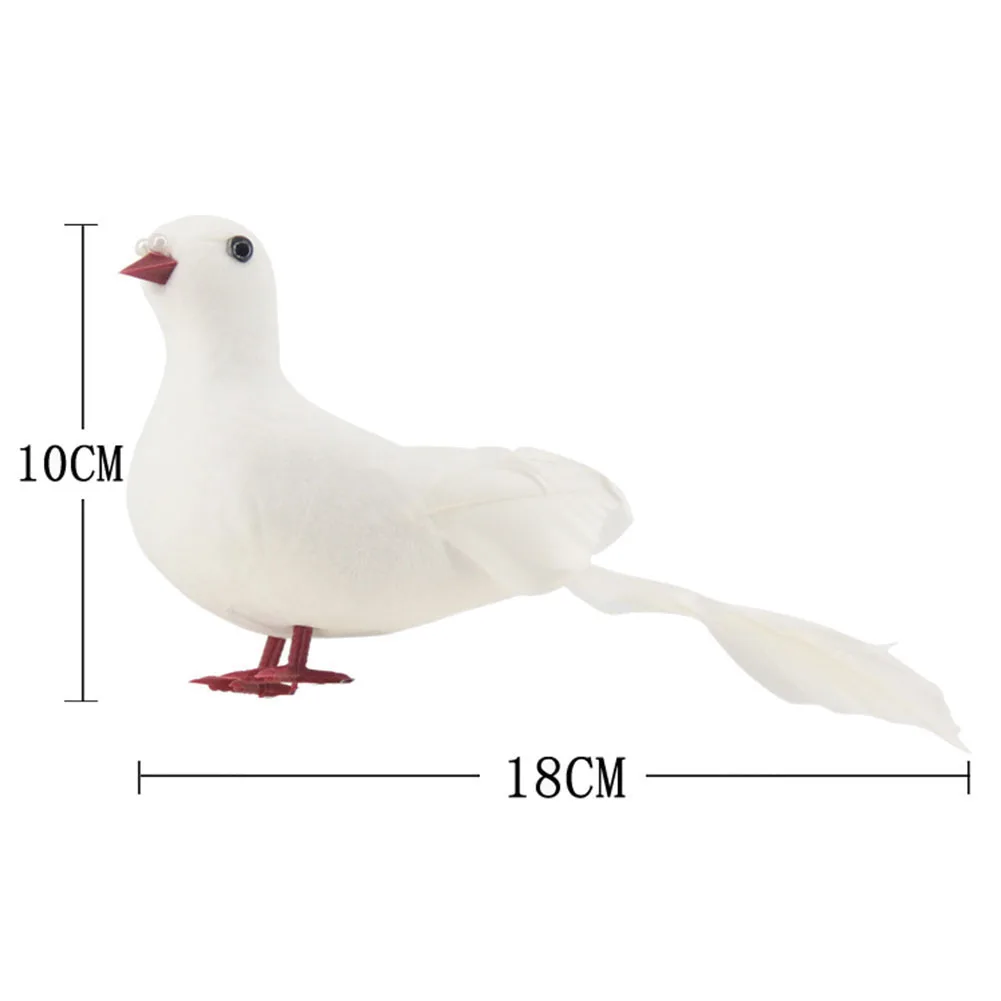 Реалистичные животные искусственный мир голубь птица фигурки миниатюры модель