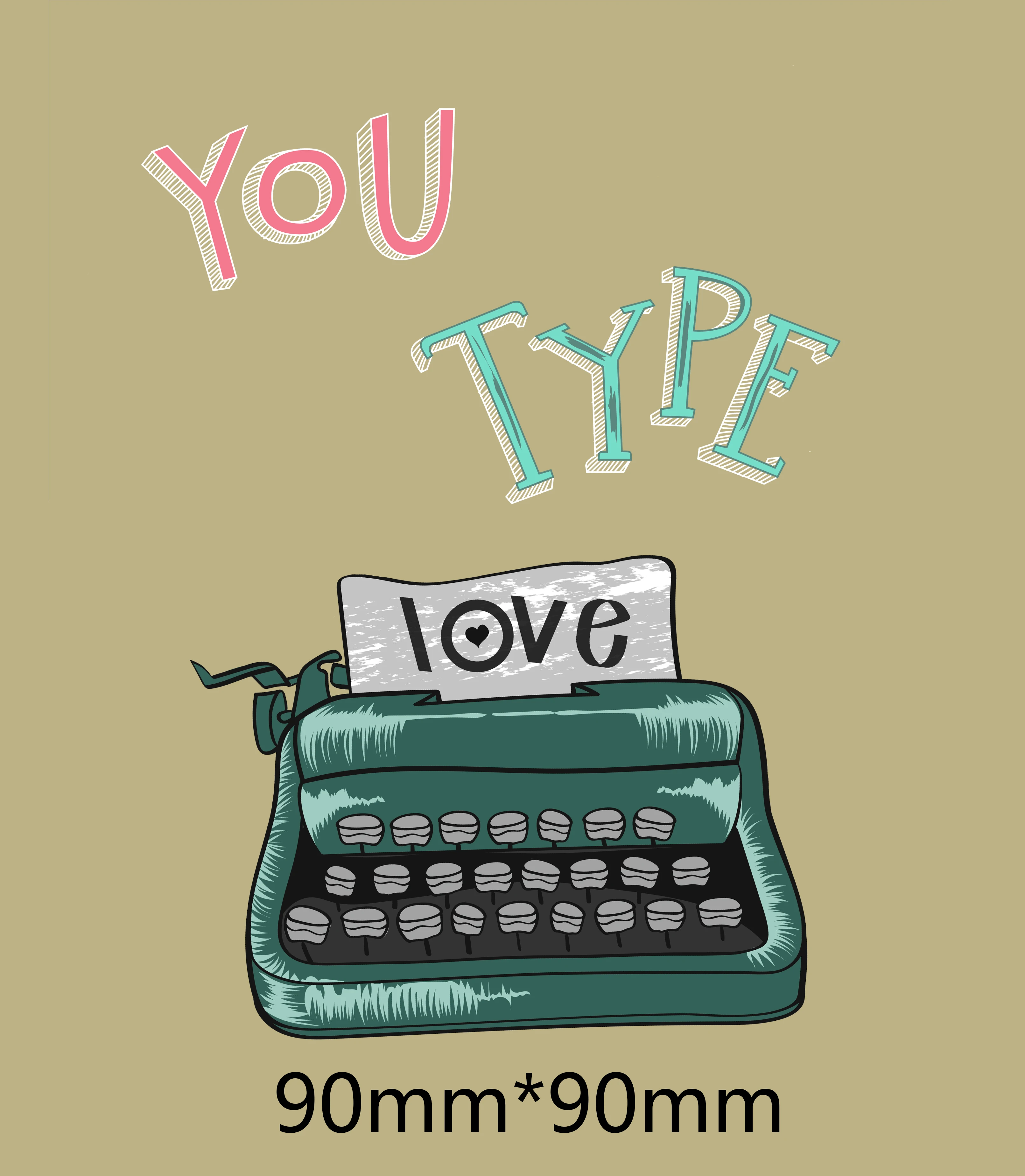 Надпись Love почтовая граница новые металлические стальные Вырубные штампы для