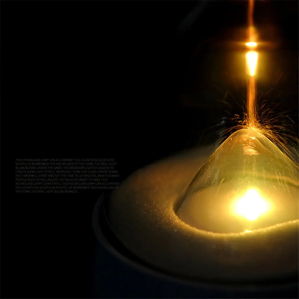 

USB Hourglass With Sleeping Night Light For Children And Kids In Desktop Laptop Bedroom Hourglass Night Light