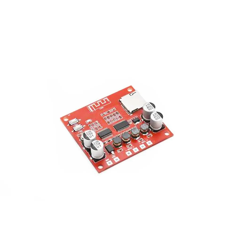 Плата цифрового усилителя мощности Bluetooth 4 2 15 Вт X стерео TF карта 12 В ~ 24 аудио