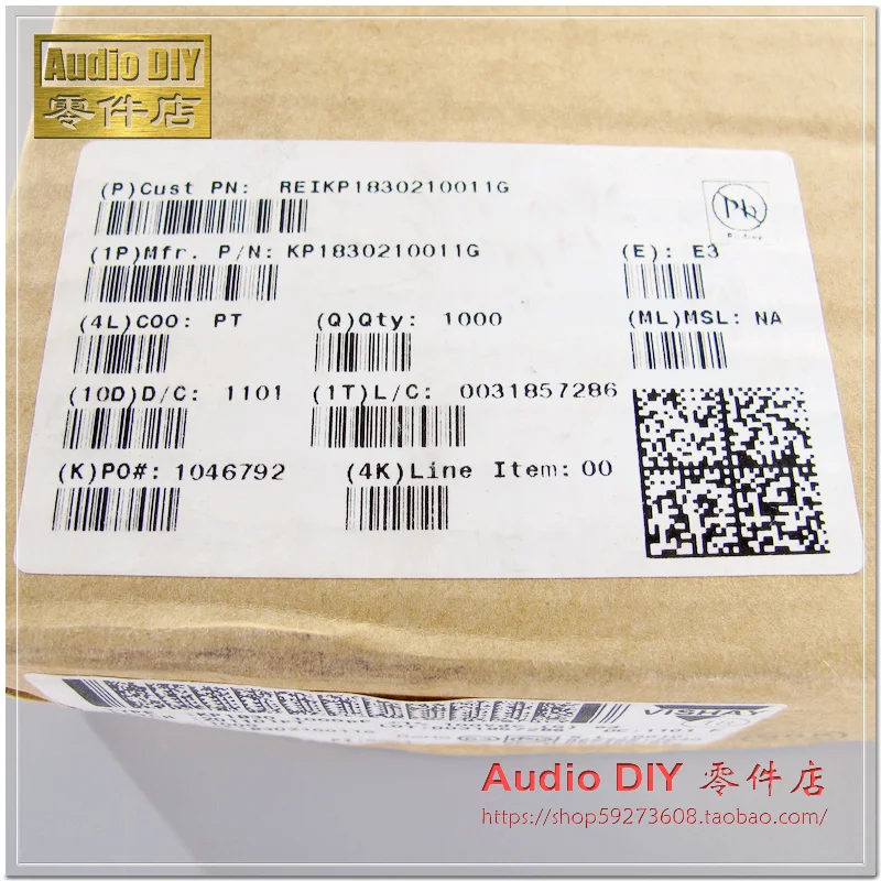 10 шт. оригинальный ERO KP1830 1000pF/100V 1% P5mm Высокоточный 1nF 100V 102/100V конденсатор из
