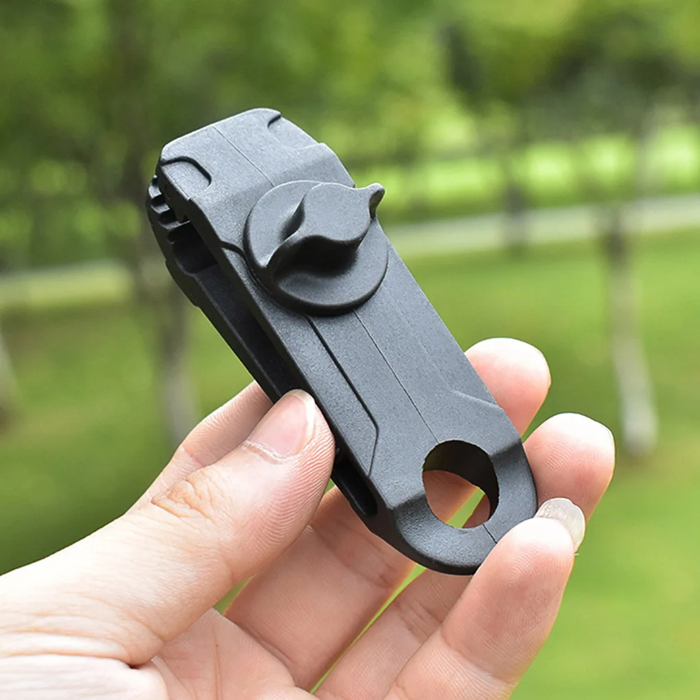 

10PCS Tent Canopy Clip Outdoor Wind Rope Clamps Awning Wind Rope Clips Camping Tent Accessories For Tarps Canvas Boat Covers