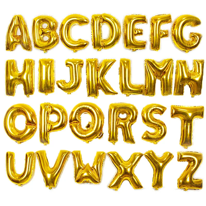 

Фольгированные воздушные шары с буквами A-Z XFMM