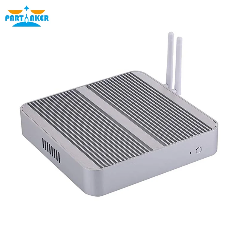 Cheap Fanless Mini PC Intel i3 6157U i3 8145U Windows 10 Barebone System PC Unit Desktop Computer Linux HTPC VGA HDMI WiFi 6USB