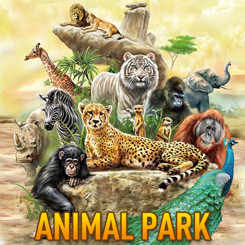

Hot Sale Children Animal Paper Building Blocks Toys Kids Educational Puzzle Toys Simulation Zoo Children Birthday Day