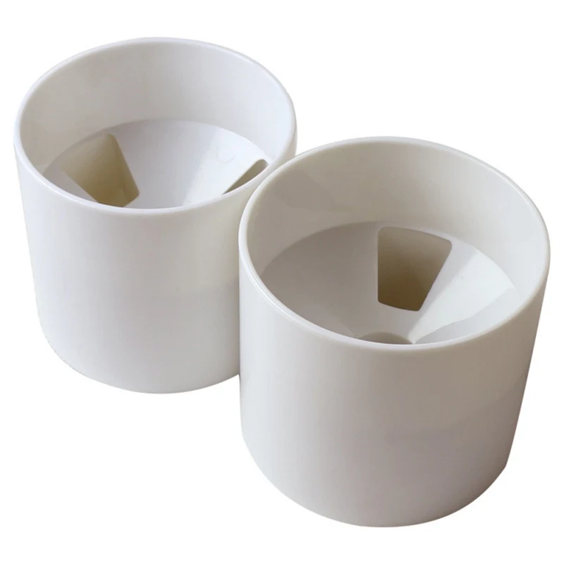 

Standard Golf Outdoor Practice Cup Equipment Plastic Putting Green Golf Hole Cup Rings Training Ball Socket Accessory White